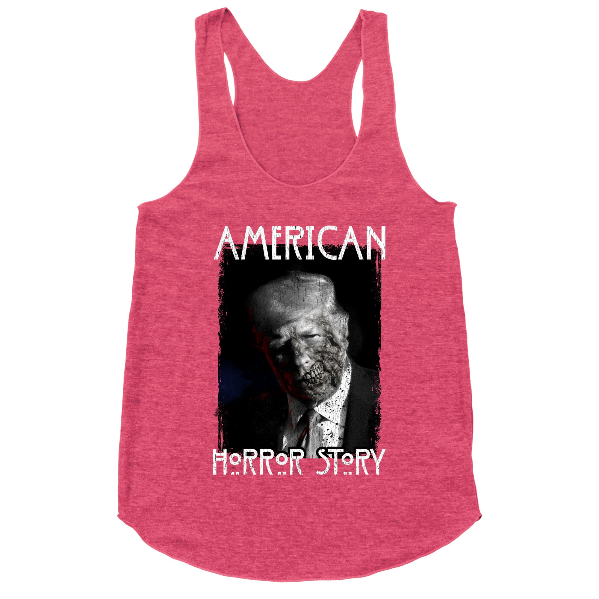 American Horror Story Trump Racerback Tank